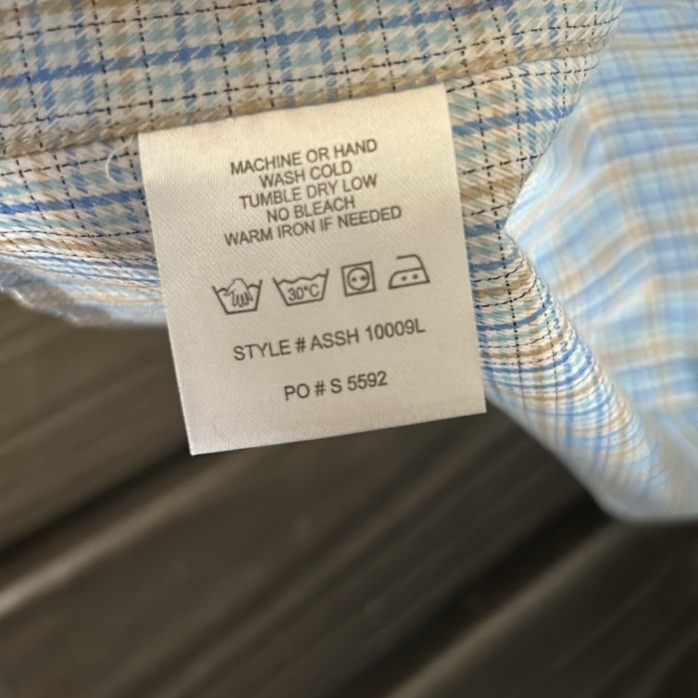 Alex Cannon Dress Men's shirt size XL NWT - Picture 8 of 9